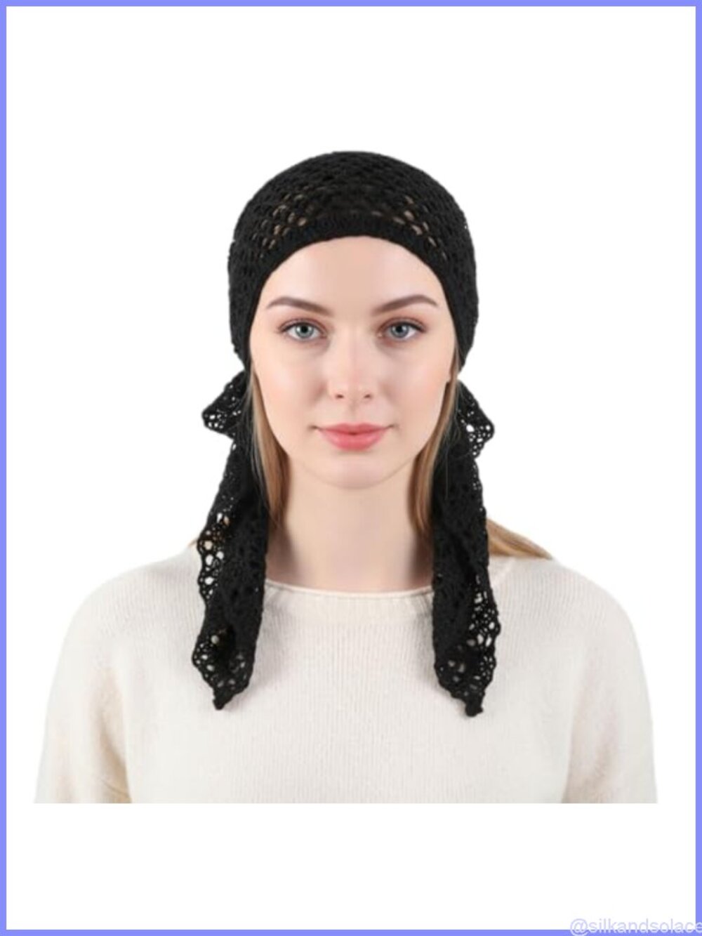 Women Slip-On Pre-Tied Beanie Turban Headwear Stretchy Headwrap
